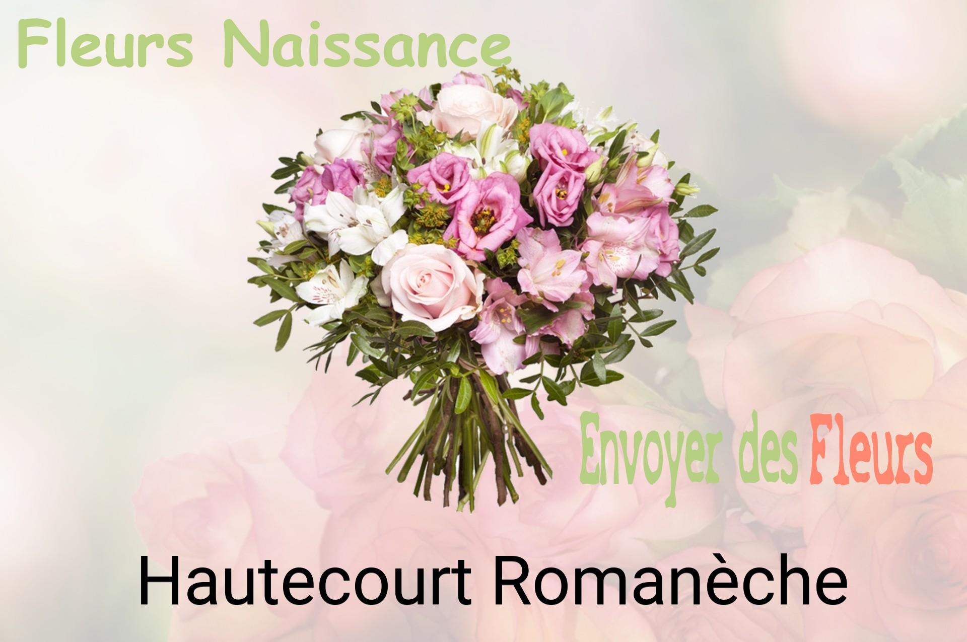 Bouquet de fleurs de naissance livré à Hautecourt-Romanèche